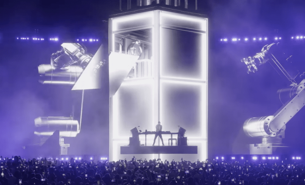 David Guetta live at Château de Chambord 2024